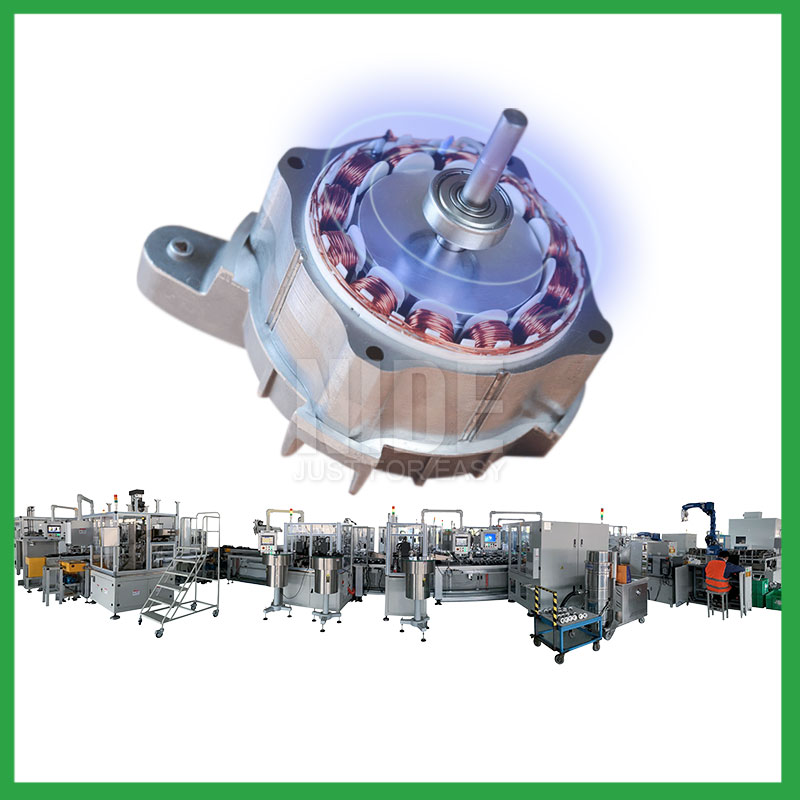 Automatic Bldc Motor Production Assembly Line Bldc Winding Machine Bldc